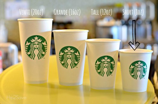 Know Starbucks Cup Sizes [Tall, Short, Demi, Grande] - Starbucks